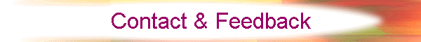 Contact & Feedback